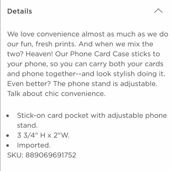 Lilly Pulitzer Phone Card Case𦩠- Picture 2 of 8